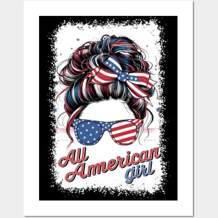 All American girl mother day 2024 Posters and Art